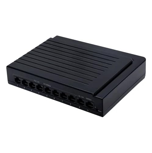 ERD 4 Port PoE Switch PoE-11 | with 4 PoE Ports (100 Mbps) & 2 Uplink Ports (100 Mbps) | 15.4W Output of Single PoE Port | LED Light Indicators | Plug & Play-image-13