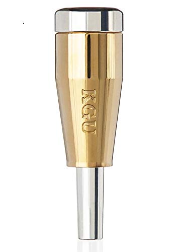 Trumpet Mouthpiece Booster Kgubrass. Custom Made Classic Trumpet Booster Kgu Gold Plated 24K Color #TOP5