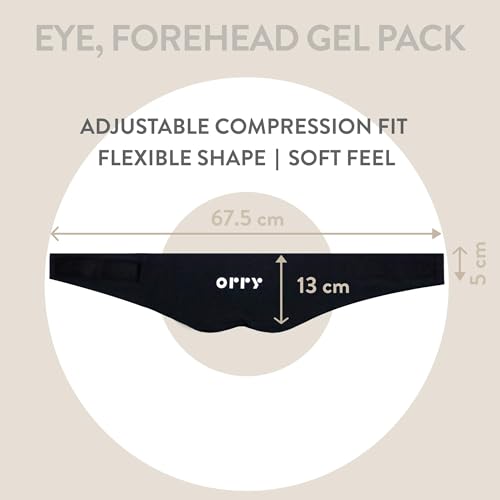 Image of ORRY Eye, Forehead Mask - Wearable Gel Pack - Heat & Cold Therapy