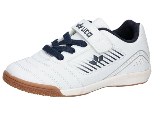 Lico Chaussures de Sport Chaska Vs Unisexes pour Enfant, Blanc Marine., 30 EU