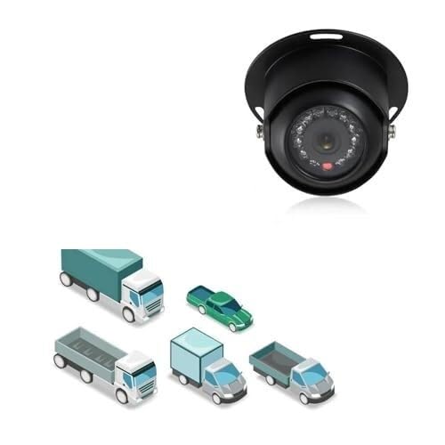 Telecamera Di Retromarcia Ahd 1080P Per Impieghi Gravosi Con Visione Notturna Per Camion, CamPer E Rimorchi Retrocamera