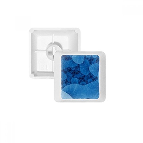 Keycaps clavier mécanique cellule microcosmique blanc pour setup bureau