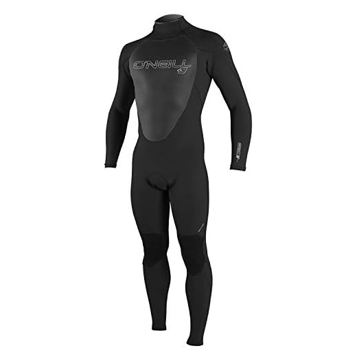 O'Neill Wetsuits Herren Neoprenanzug Epic 5/4 mm Full Wetsuit, Black, XL