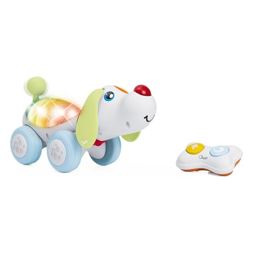 Chicco DogReMi Chien Électronique Radiocommandé Chiot Interactif qui Aboie et Marche avec Mini Centre d'Activités Lumières et Sons Télécommande 2 Directions Jeux pour Enfants - vue 3