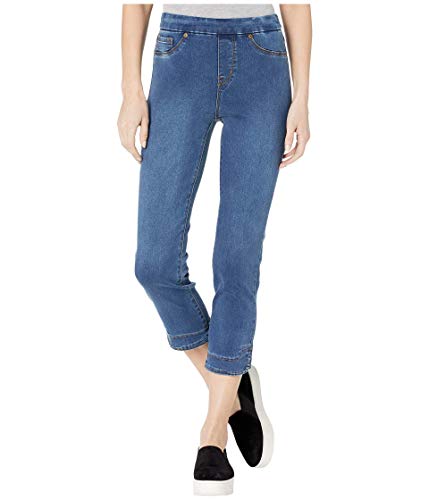 Tribal Women's Pullon Capri W/Curved Side Slit