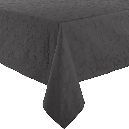 Erwin Müller Tischdecke Düsseldorf bügelfrei anthrazit Größe 140x220...