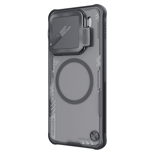 Image of Nillkin Case for Xiaomi Mi 15 Pro (6.73 inch Inch) Iceblade Prop Case with Mag Safe Magnetic Features Corner Air Bags + Aluminium Camera Protect Stand Scratch & dust Proof Black Color
