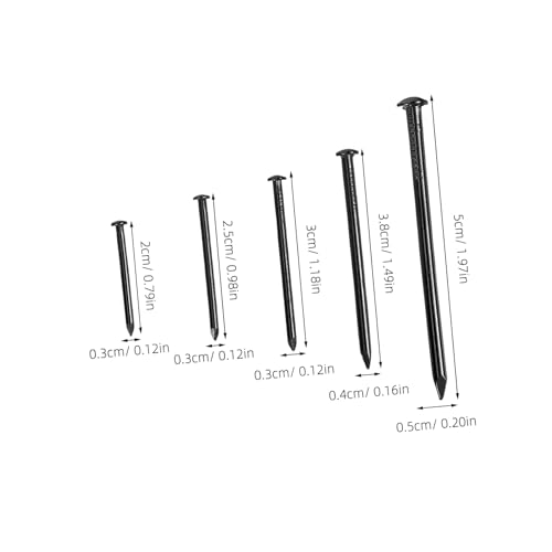 Image of Housoutil 1set Decorative Hardware Nails Wall Hanging Tool Nail Assortment Kit Picture Hanger for Wall Mounting