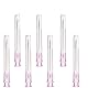 100 Stück 18G x 1 (25mm) Edelstahl Dosierzubehör für Nachfüllflüssigkeiten,Einzeln verpackt,Nachfüllröhrchen für Industrie,Wissenschaftslabore,für Hobby und Heimwerk,Mehrzweck-Messwerkzeuge