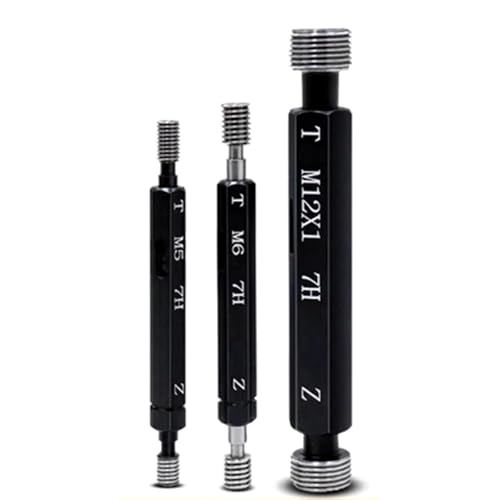 7H Measure Tool Thread Gauge M1 M2 M3 M4 M5 M6 M8 M10 M12 M14 M16 M20 M22 M24-M60(M4X0.7 7H) miniatura 2