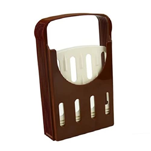 Mikinona Bread Knife Slicing Guide Loaf Slicer Abs Plastic 4 Thickness Settings