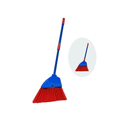 BSMstone Small Broom-Indoor or Outdoor Portable Broom with Adjustable Handle, Cleaning Little Helper for Housekeeping,Office,Working Desk,Pet Nest Cover