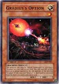 Yu-Gi-Oh! - Opción de Gradius (LOD-060) - Legacy of Darkness - Edición ilimitada - Común