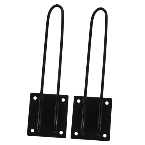 Ciieeo 2 Piezas colgador de sombreros de pared hat hook Rack de sombreros titular de tapas perchero estante de almacenamiento de sombrero de béisbol colgador de pared de gorra de béisbol