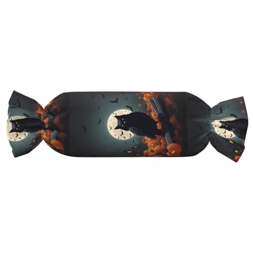 Almohada de espuma viscoelástica 62 cm x 25 cm negra
