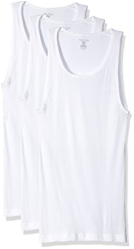 Camisetas de tirantes Nautica confeccionadas en algodón premium de estructura acanalada LG