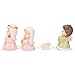 Transpac Cuties Natural 11 x 6 Resin Stone Christmas Nativity Figurines Set of 12