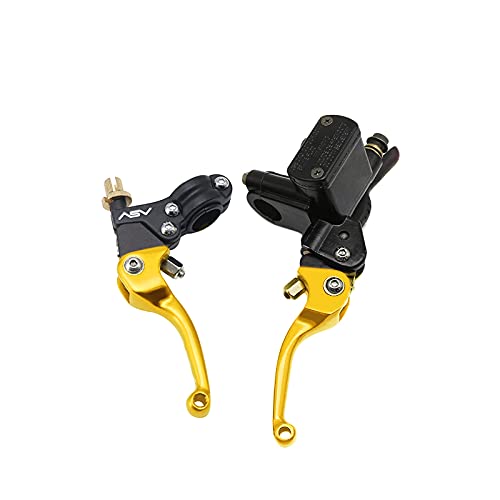 Levier de frein moto pliable en aluminium avec pompe avant B-03