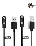 yystao (2 unidades) Cable para reloj inteligente BENYAR SMART FV12-G de 1,43 pulgadas, cable de carga USB magnético estable compatible con BENYAR SMART FV12-G