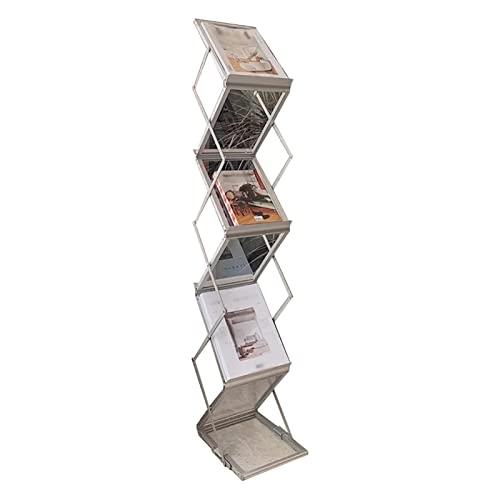 Porte-revues de sol design pour le salon | Étagère à journaux pliable et simple