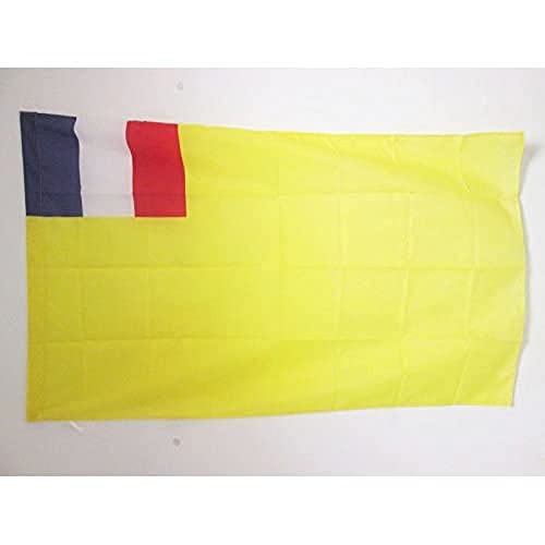 AZ FLAG, French Indochina 1887-1954 Flag, 3x5 Ft, French Indo-China Banner with Sleeve, 100% Polyester, Fade Resistant