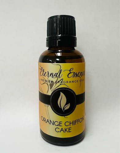 Image of Eternal Essence Oils Orange Chiffon Cake 30ml Premium Fragrance Oil - for Candle, Soap Making, Aromatherapy, Diffusers, Home Care, & Humidifiers