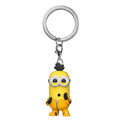 Funko Pop! Keychain: Minions 2- Kung Fu Kevin - Minifigura de Vinilo Coleccionable Llavero Original - Relleno de Calcetines - Idea de Regalo- Mercancia Oficial - Movies Fans - Minifigura