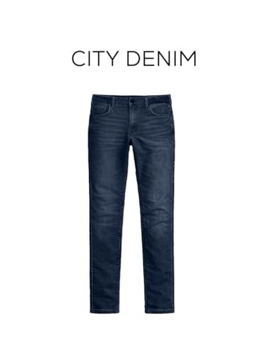 Image of Minus One Slim Fit Stretchable Mid Rise Jeans for Men | Mens Denim Cotton Pants | Stylish Ankle Length Jean