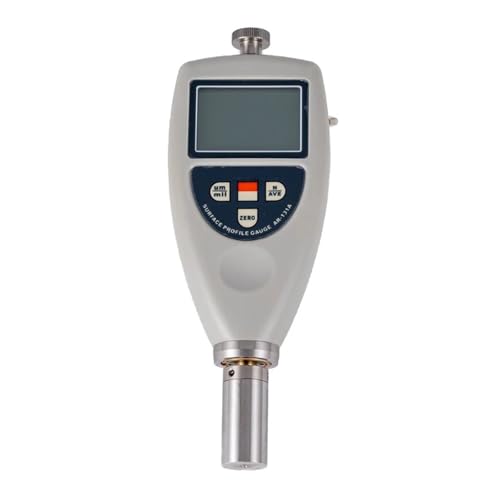 Roughness Tester, Integrated Surface Roughness Tester Sandblasting Shot Peening Precision Measuring Gauge for Industrial Inspection,for Metal Plastic Wood Finish Measurement