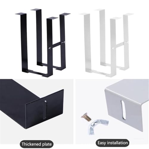 Soporte ajustable para CPU de escritorio en acero, capacidad máxima 25 kg, color blanco miniatura 6