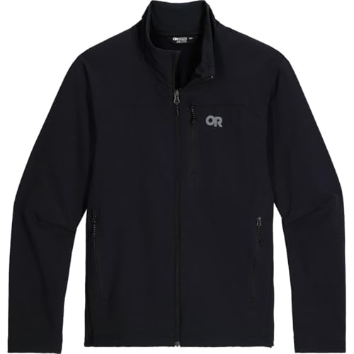 Outdoor Research Men's Ultima Softshell Jacket | Water & Wind Resistant, Zippered Chest & Hand Pockets, UPF 50+3