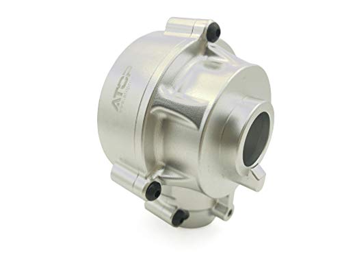 ATOP RC Complete Aluminum Gear Housing for Losi DBXL/DBXL-E / 2.0 and MTXL (Silver)