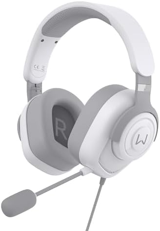 Headset Gamer Huginn Warrior Branco - PH700