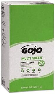 Part NO. GOJ756502 GOJO 7565, PRO TDX Multi Green Hand Cleaner, 5000 mL Refill