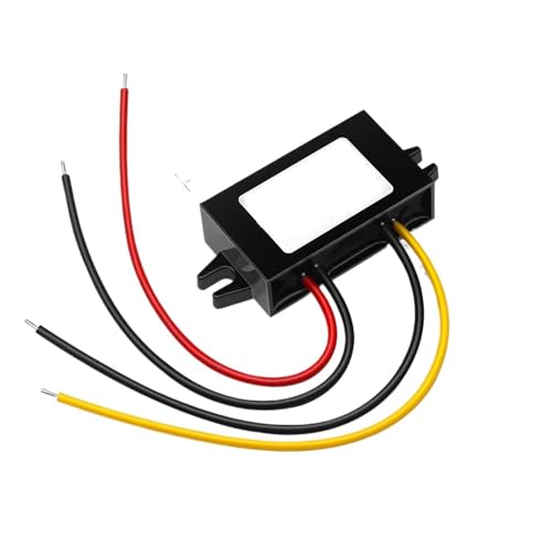ZXFYXFFV Convertidor CC/CC Impermeable de 24 V, 36 V, 48 V, 60 V, 72 V, 80 V, 85 V a 12 V, módulo de Fuente de alimentación de 1-6 A, regulador de Voltaje de 12 V.(1.5a Abs M)