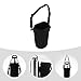 Healifty Water Bottle Carrier Bag Bottle Pouch Holder Water Bottle Holder with Adjustable Shoulder Strap for Men Women Kids Hiking Travelling Camping