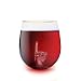 Middle Finger Wine Glass – 16oz Funny Wine Glasses – Stemless Glasses for Liquor, Whiskey, Cocktails – Funny Gag Gifts for Men and Women Birthday, Anniversary – Home Bar Accessories