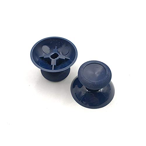 2PCS 3D Analog Joystick Cap Thumb Stick Cap Thumbstick Replacement for Xbox One Elite Controller (Dark Blue)