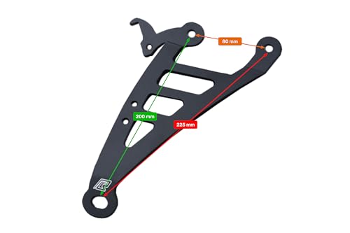 Soporte fijación de escape compatible con Kawasaki Ninja 1000 SX ZXT02K 2020-2024 4