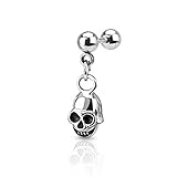 Paula & Fritz tragus Halt?re en acier inoxydable acier chirurgical 316L Pendentif to.
