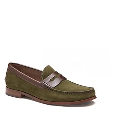 Olive Waxed English Suede/Brown Full Grain Leather