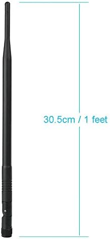 Bingfu 4G LTE Antenna Videocamera Cellulare 7dBi RP SMA Antenna Maschio Compatibile con Telecamera da Gioco per Fotocamera Gioco Esterni 4G LTE Telecamera Caccia alla Fauna Selvatica