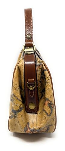 Image of Patricia Nash Gracchi Satchel Leather Handbag Purse