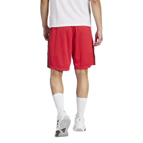 Image of adidas Tr-ES PIQ 3Sho Men Blue Training Shorts Size -