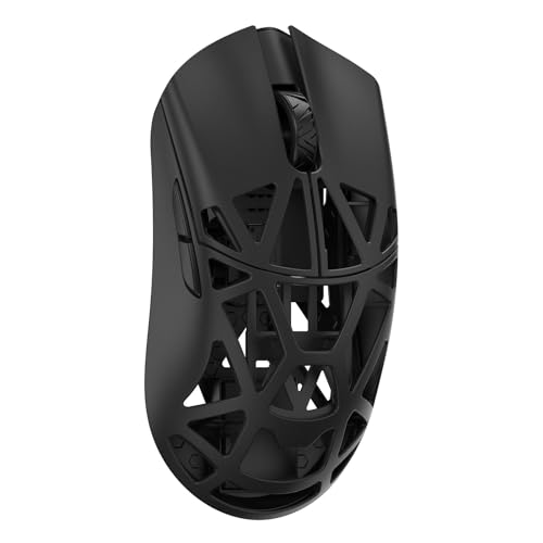 MK x WLMOUSE Beast X Pro Wireless 8K Mouse with Solid Sides (OM Optical Black)