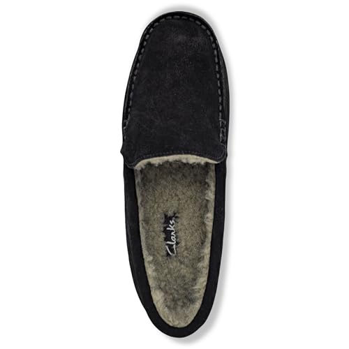 Image of Clarks Men's, Plush Fur Venetian Slipper