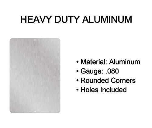 Panneau d'avertissement Customer Parking haute résistance en aluminium