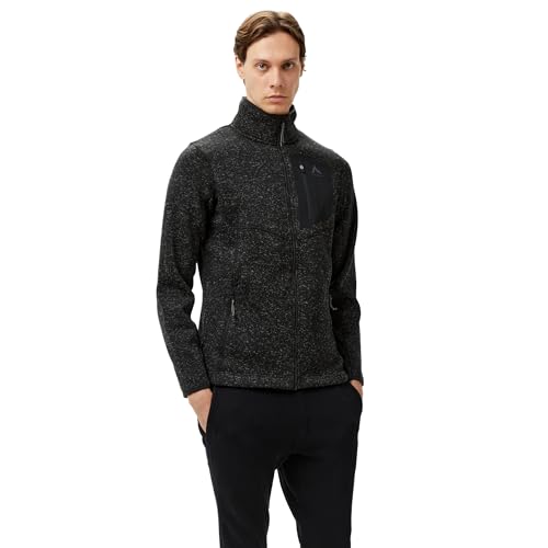 McKINLEY Skeena III Herren Unterjacke, Melange/Black Night, XXL