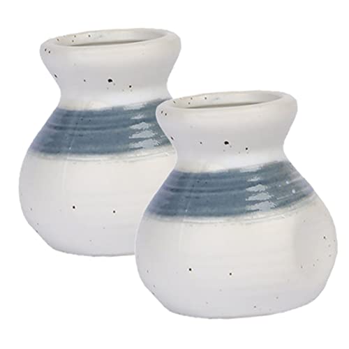 ABOOFAN 2piezas Palillero De Cerámica Pequeño y Elegante Gran Capacidad Exquisito