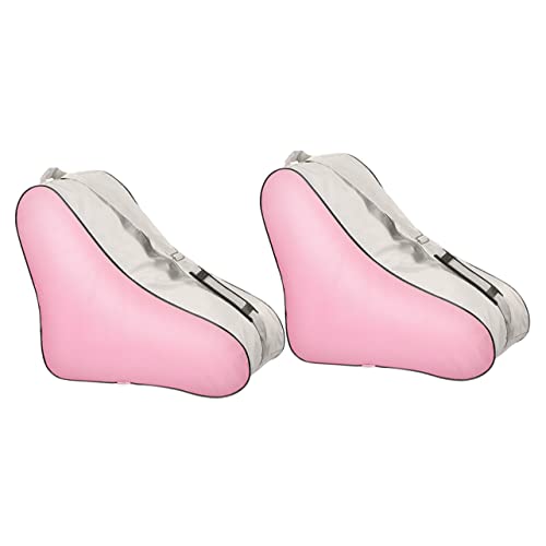 NAMOARLY Roller Skating Storage Bag Ice Skate Bags for Girls Sturdy and Stylish Triangle Shape Pouch